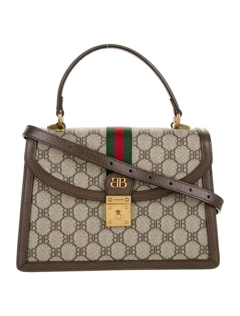 crossbody balenciaga x gucci bag|Gucci X Balenciaga Women's handbags .